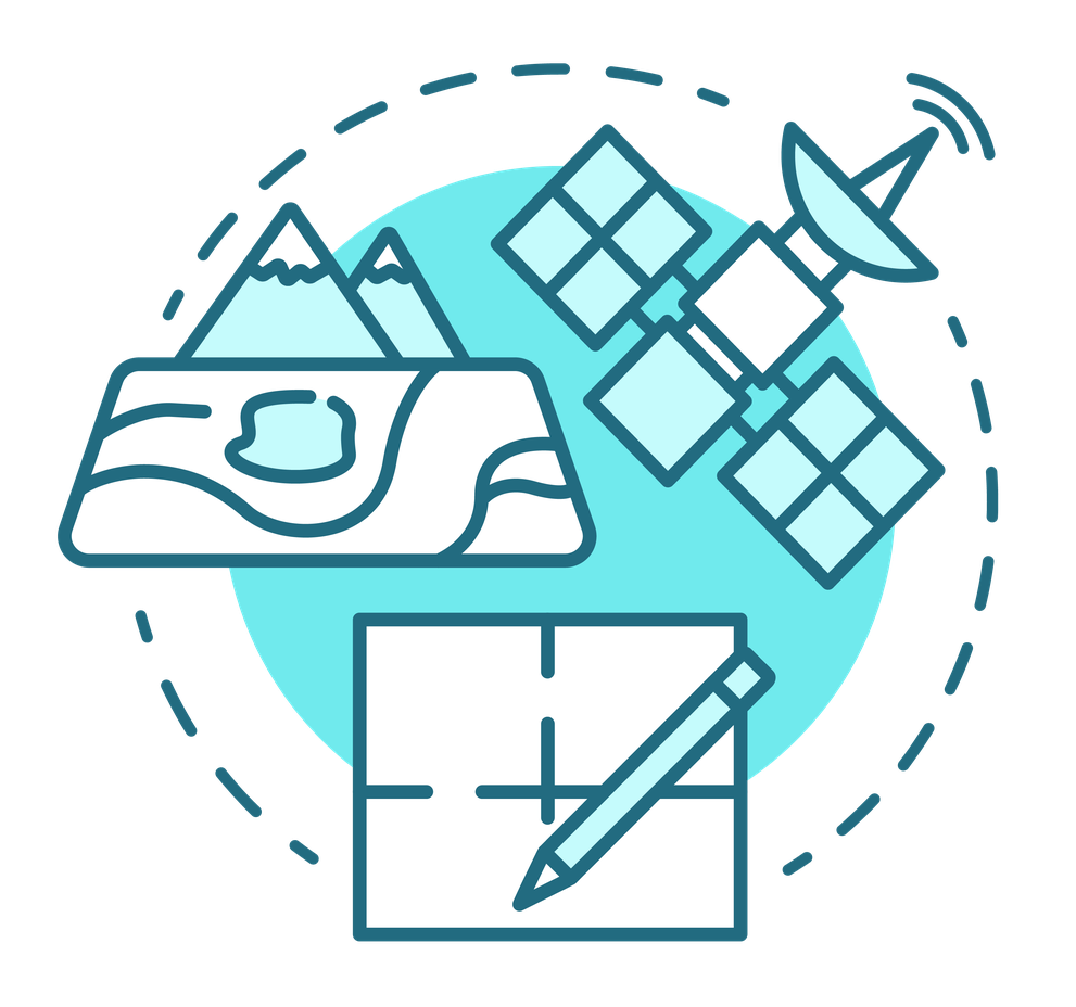 Space Enabled and Geospatial Services logo